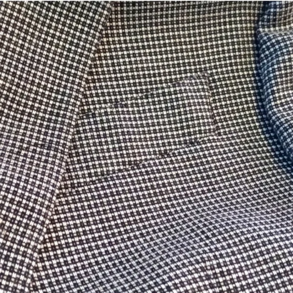 Armani Collezioni G Line 2 Button‎ Blazer Sport Coat Plaid Flap Pockets